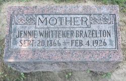 Jennie Viola <I>Whitteker</I> Brazelton 