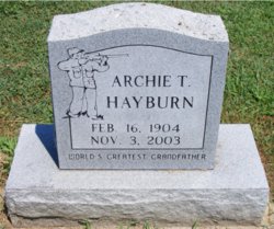Archie T Hayburn 