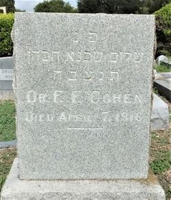 Dr F. F. Cohen 