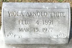 Viola <I>Arnold</I> White 