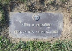 Ann B. <I>Balke</I> Heman 