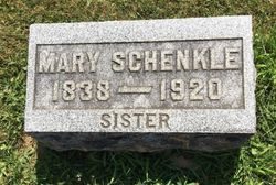 Mary Jeffers <I>Chambers</I> Schenkle 