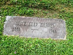 Alice Gertrude <I>Seep</I> Harvey 