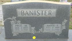 Annie Ruth <I>Fowler</I> Banister 