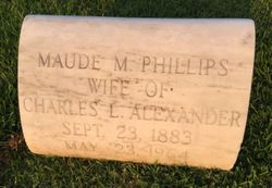 Maude M <I>Phillips</I> Alexander 