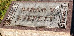 Sarah Virginia <I>Washam</I> Everett 