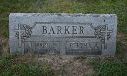 Bertha Anna <I>Weber</I> Barker 