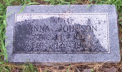 Anna Martha <I>Olson</I> Johnson 