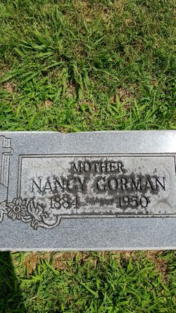 Ann Rose Nancy “Annie” <I>Gorman</I> Gorman 