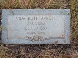 Vida Ruth Avrett 
