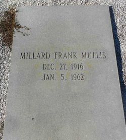 Millard Frank Mullis 