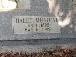 Hallie Mae <I>Mundine</I> McCoy 