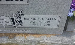 Bonnie Sue <I>Allen</I> Baxter 