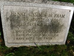 Henry Casimir De Rham 
