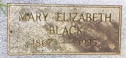 Mary Elizabeth <I>Elrod</I> Black 