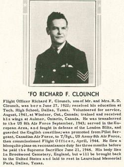 Richard F Clounch 