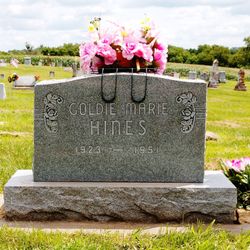 Goldie Marie <I>Houghton</I> Hines 