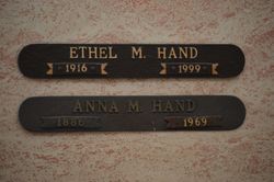 Ethel Mary <I>Tiffany</I> Hand 