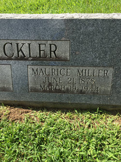 Maurice Miller Buckler 
