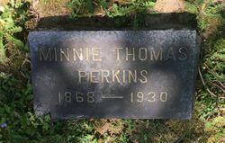 Minnie <I>Thomas</I> Perkins 