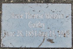 Marie Therese <I>Mouton</I> Guidry 