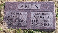 Mary Jane <I>Howell</I> Ames 
