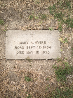 Mary A. <I>Pratt</I> Myers 
