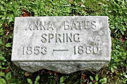 Anna <I>Bates</I> Spring 