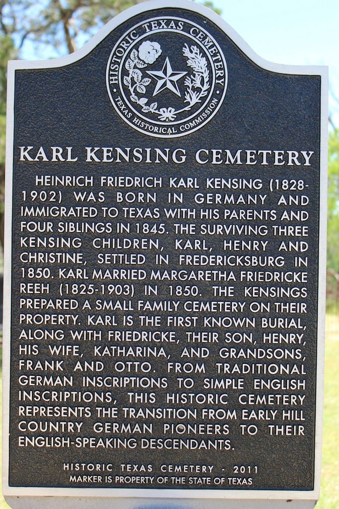 Karl Kensing Family Cemetery