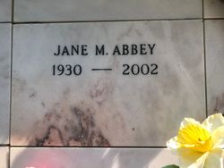Jane <I>Morrison</I> Abbey 