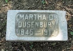 Martha O <I>Hellrigle</I> Dusenbury 