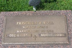 Priscilla Bernadette <I>Fowler</I> Boll 