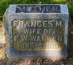 Frances M <I>Wood</I> Walker 