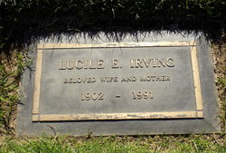 Lucile Edith <I>Robinson</I> Irving 