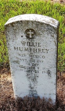 Willie “Bud” Humphrey 