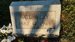 Katherine “Kate” <I>Fleshman</I> Avery 