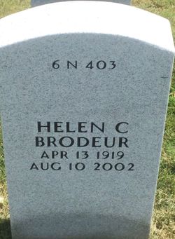 Helen C. <I>Mahoney</I> Brodeur 