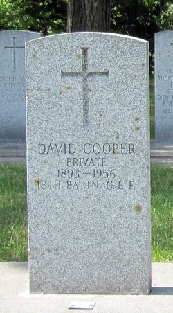 Private David Cooper 