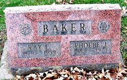 Phoebe J. <I>Taber</I> Baker 