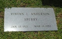 Vivian Lee <I>Anderson</I> Sperry 