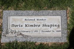 Doris Kimbro Shuping 