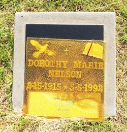 Dorothy Marie “Dot” <I>Daugherty</I> Nelson 