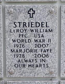 Leroy William Striedel 
