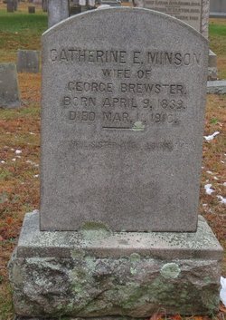 Catherine Elizabeth <I>Minson</I> Brewster 