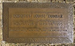 Dorothy Louise <I>Hagen</I> Dunbar 