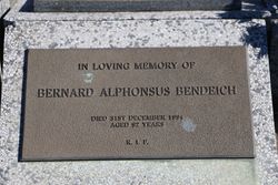 Bernard Alphonsus Bendeich 