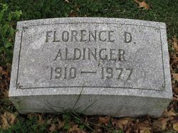 Florence D. <I>Doll</I> Aldinger 