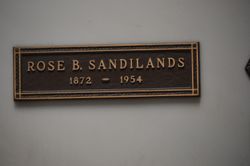 Rose Bell <I>Robison</I> Sandilands 