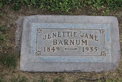 Jenettie Jane <I>Osborn</I> Barnum 