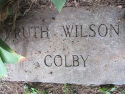 Ruth A <I>Wilson</I> Colby 